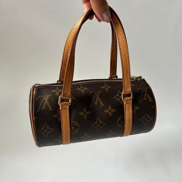VINTAGE LOUIS VUITTON MONOGRAM PAPILLON 19 - Picture 5 of 12